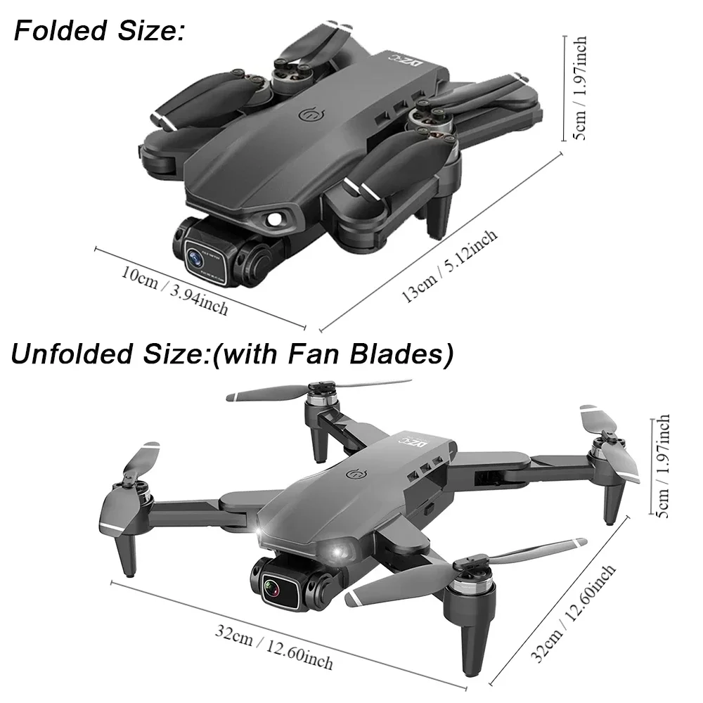 L900 Pro 4K Drone with 5G GPS HD Dual Camera Brushless Motor Foldable Quadcopter 1.2KM Range Ideal for Aerial Photography - Image 5