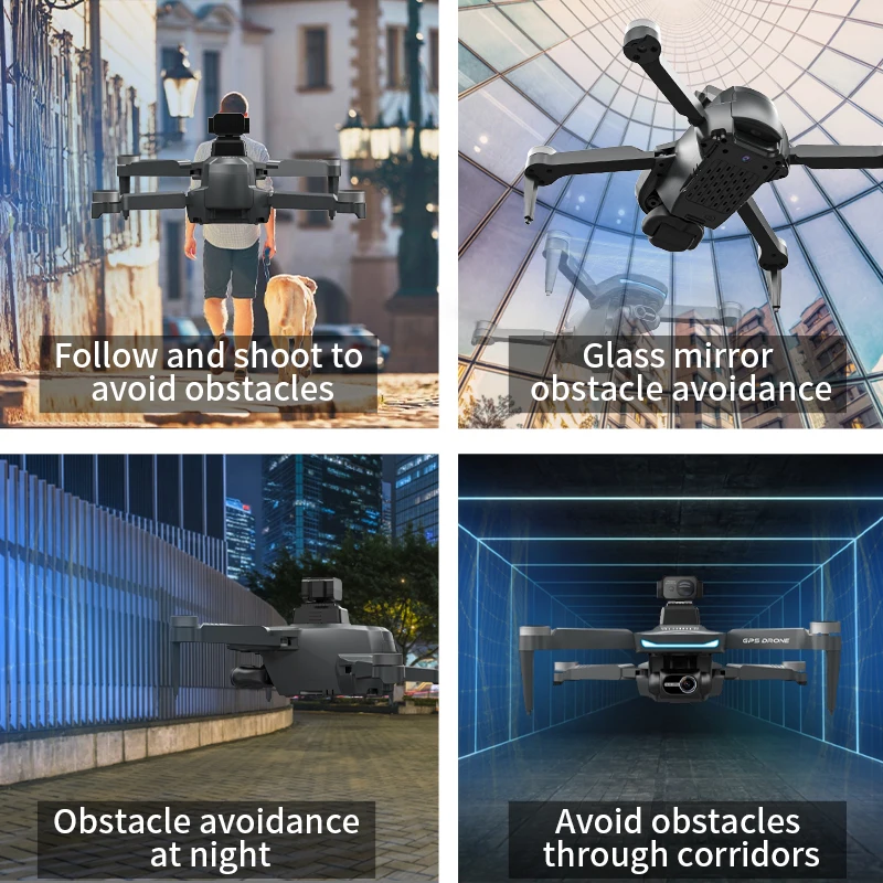 LYZRC L200 PRO/PRO MAX 2-Axis Gimbal Drone GPS Brushless Motor 4K HD Profesional FPV Quadcopter 360° Obstacle Avoidance RC Drone - Image 3